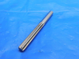 19/64 O.D. HSS CHUCKING REAMER 6 FLUTE .2968 .2969 ONSIZE STRAIGHT SHANK - RB1953BM2