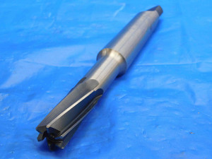 P&W 3/4 OD HSS REAMER MT3 SHANK SPIRAL 6 FL .75 .7500 ONSIZE 19 mm USA MADE - RB1958AZ3