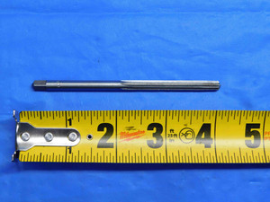 CLEVELAND 13/64 O.D. HSS HAND REAMER 6 FLUTE .2031 .2032 ONSIZE MADE IN USA - BS0627AZ3