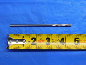 CTMC 3/16 O.D. HSS CHUCKING REAMER SPIRAL 6 FLUTE .1875 ONSIZE STRAIGHT SHANK - BS0652AZ3