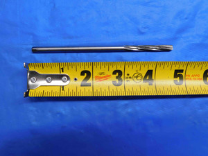 YANKEE 3/16 O.D. HSS CHUCKING REAMER SPIRAL 6 FLUTE .1875 ONSIZE MADE IN USA - BS0694AZ3