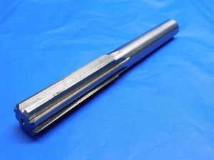 5/8 O.D. HSS CHUCKING REAMER 8 FLUTE .625 .6250 ONSIZE 16 mm STRAIGHT SHANK - BS0705BI3