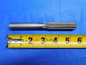 5/8 O.D. HSS CHUCKING REAMER 8 FLUTE .625 .6250 ONSIZE 16 mm STRAIGHT SHANK - BS0705BI3