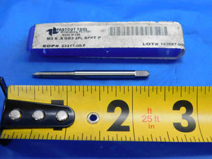 NEW FASTCUT TOOL M3 X 0.5 GD3 HSS SIPRAL POINT PLUG TAP 2 STRAIGHT FLUTE 3 - RB2073CP2