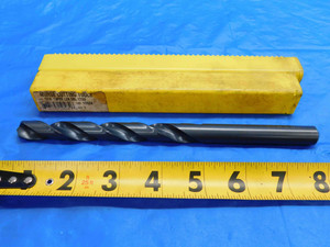 MORSE 17/32 O.D. BLACK OXIDE HSS TAPER LENGTH TWIST DRILL BIT 4 1/2 LOC .5312 - RB2067CP2