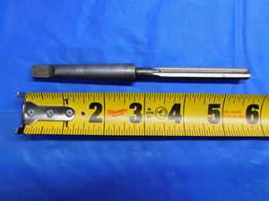 5/16 O.D. HSS REAMER MORSE TAPER #1 SHANK 6 FLUTE MT1 .3125 ONSIZE 8 mm - BS0761BI3