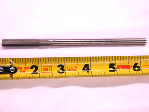 YANKEE 21/64 O.D. HSS CHUCKING REAMER 0.28 SHANK 6 FLUTE .3281 ONSIZE USA MADE - BS0773BI3