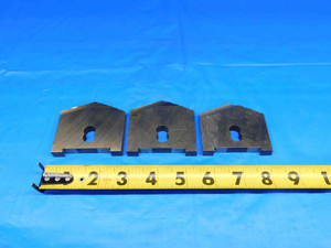 3pcs WAUKESHA CUTTING TOOLS 1005-0240F SERIES D 2 5/8 HSS SPADE DRILL INSERTS - BR0776BG2