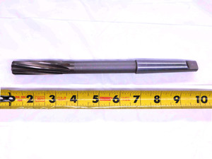CLEVELAND 11/16 OD HSS REAMER MORSE TAPER #2 SHANK 8 FL MT2 .6875 ONSIZE USA - BS0801AZ3