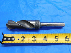 63/64 O.D. HSS SILVER & DEMING TWIST DRILL BIT 0.485 SHANK 2" LOC 6" OAL .9843 - RB2119BT2