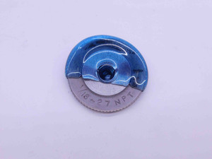 1/16 27 NPT L1 PIPE THREAD RING GAGE .0625 N.P.T. NATIONAL TAPER INSPECTION - BM1244