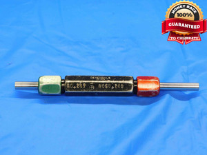 .2470 & .2490 CL X PIN PLUG GAGE GO NO GO .2500 -.0010 1/4 6.274 mm .247 .249 - BT0031LVR