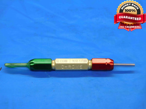 1.900 & 2.250 METRIC PIN PLUG GAGE GO NO GO 2.000 -.100 2 .0886 1.90 2.25 CHROME - BT0038LVR