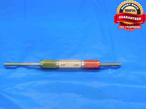 .2350 & .1450 PIN PLUG GAGE GO NO GO .2344 +.0006 UNDERSIZE 15/64 6 mm .235 .145 - BT0063LVR