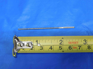 BUTTERFIELD 1/16 O.D. HSS CHUCKING REAMER 4 FLUTE .0625 ONSIZE STRAIGHT SHANK - BS0967LVR