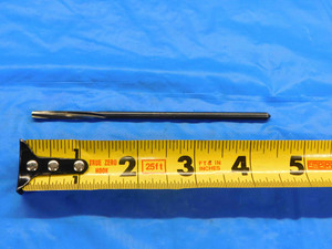 0.159 OD HSS REAMER SPIRAL 4 FL .159 .1590 5/32 .1563 +.0027 OVERSIZE #21 4 mm - BT0101LVR