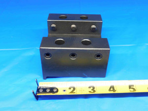 BOLT-ON LATHE TOOL HOLDER BLOCK 2" SLOT 35mm X 76mm BOLT HOLE PATTERN 2.0 - BR1086BB3