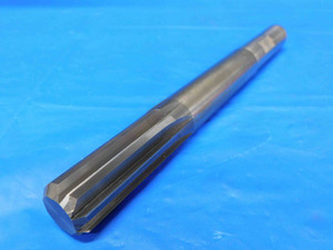 0.813 OD CARBIDE HEAD HSS REAMER 8 FL .813 .8130 13/16 .8125 +.0005 OVERSIZE - BS1048CP2