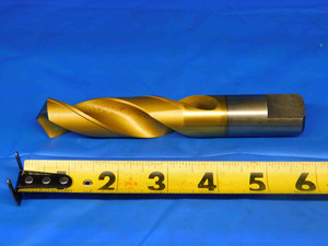 PTD 23.5mm TiN COATED HSS TWIST DRILL BIT 7042-CU 3 1/4 LOC 5 3/4 OAL USA MADE - BR1168LVR