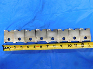 8pcs ERICKSON 2-77-111-301 C1.734C 1 47/64 O.D. SERIES C HSS SPADE DRILL INSERTS - BT0254BG2