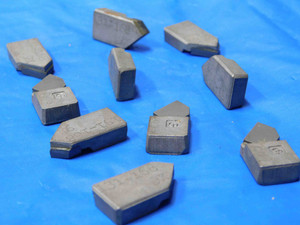 10pcs NEW 131-168 9X 883 CARBIDE BRAZED TURNING INSERTS LATHE TOOL BIT TIPPED - BS1114CP2