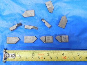 10pcs NEW 131-168 9X 883 CARBIDE BRAZED TURNING INSERTS LATHE TOOL BIT TIPPED - BS1105CP2