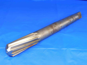 CLEVELAND 1 3/8 OD HSS REAMER MT4 SHANK SPIRAL 10 FL 1.3750 ONSIZE 35 mm - BR1292CG2