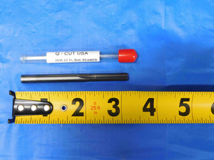 0.2535 O.D. CARBIDE CHUCKING REAMER 4 FLUTE .2535 1/4 .2500 +.0035 OVERSIZE - BS1121AG3