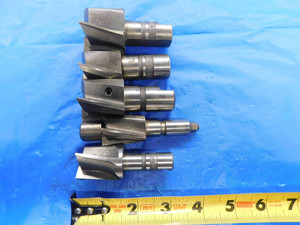 5PCS ECLIPSE QUICK CHANGE HSS COUNTERBORES SIZES FROM 31/32 - 1 39/64 PIN DRIVE - BT0376CF2