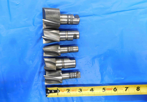 5PCS ECLIPSE QUICK CHANGE HSS COUNTERBORES SIZES FROM 15/16 - 1 3/4 PIN DRIVE - BT0370CF2