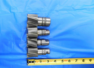 4PCS ECLIPSE QUICK CHANGE HSS COUNTERBORES SIZES FROM 1 1/2 - 1 3/4 PIN DRIVE - BT0365CF2