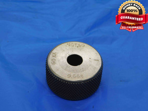 9.556 CL XX CARBIDE MASTER PLAIN BORE RING GAGE 9.500 +.056 9.5 mm .3762 - CB0049BK3
