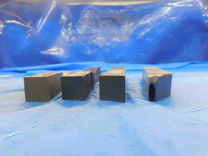 4PCS STEEL TOOL BLANKS / LATHE CUTOFF PARTING GROOVING BLADES 1" SQUARE SHANK - BT0413CG2