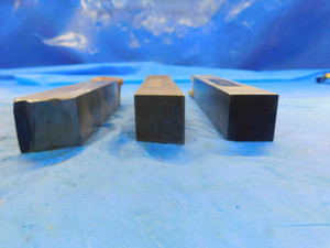3PCS STEEL TOOL BLANKS / LATHE CUTOFF PARTING GROOVING BLADES 1" SQUARE SHANK - BT0410CG2