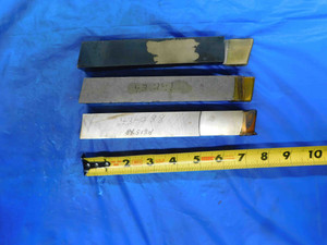 2PCS STEEL TOOL BLANKS / LATHE CUTOFF PARTING GROOVING BLADES 1" SQUARE SHANK - BT0409CG2