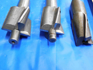 LOT OF 6 HSS MT2 STUB TAPER COUNTERBORES 1/4" - 5/16" O.D. CHANGEABLE PILOTS - BS1177CP2