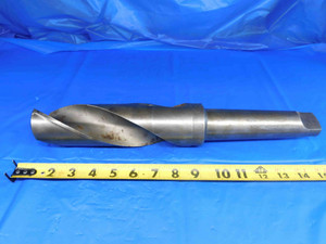 CLEVELAND T.D. CO. 2 3/8 O.D. HSS DRILL BIT N428 MORSE TAPER #5 SHANK 2.375 MT5