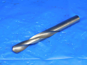 SGS TOOLS 27/64 O.D. SOLID CARBIDE TWIST DRILL BIT 2 3/8 LOC 4 1/2 OAL .4218 - BR1374LVR