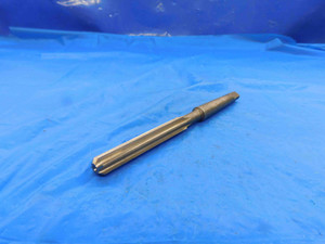 STANDARD 7/16 OD HSS REAMER MORSE TAPER #1 SHANK 6 FL MT1 .4375 ONSIZE 11 mm - BT0449CG2