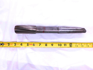 1 3/8 OD HSS REAMER MORSE TAPER #4 SHANK SPIRAL 10 FL MT4 1.3750 ONSIZE 35 mm - CB0177CG2