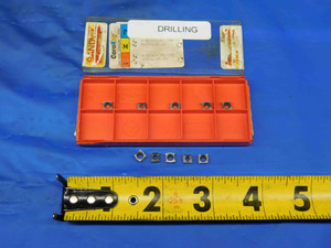 10pcs NEW SANDVIK COROMANT LCMX 02 02 04P-53 1120 CARBIDE DRILLING INSERTS - BR1454AY3