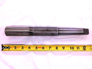 CLEVLAND 1 1/2 OD HSS REAMER MORSE TAPER #4 SHANK 12 FL MT4 1.5000 ONSIZE 38 mm - BT0546CP2