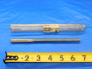 TITAN 0.4105 O.D. HSS CHUCKING REAMER 6 FLUTE .4105 13/32 .4063 +.0042 OVERSIZE - CB0250CG2