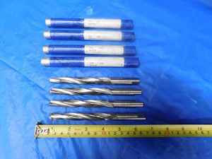 4pc TTS .475 OD HSS CARBIDE TIPPED COUNTERSINK TWIST DRILL BIT K33770 3 3/4" LOC - BS1238CB2