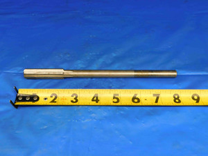 9/16 OD HSS CARBIDE TIPPED CHUCKING REAMER 6 FLUTE .5625 ONSIZE STRAIGHT SHANK - BR1541BC3