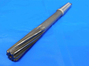 CLEVELAND 5/8 OD HSS REAMER MT2 SHANK SPIRAL 8 FL .625 .6250 ONSIZE 16 mm USA - BS1256LVR
