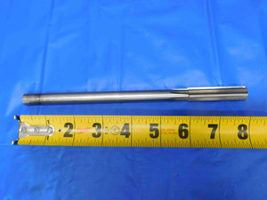 0.5012 OD HSS CARBIDE TIPPED REAMER 6 FL .5012 1/2 .5000 +.0012 OVERSIZE - BS1244LVR