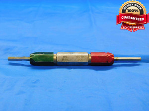 .1225 & .1235 PIN PLUG GAGE GO NO GO .1250 -.0015 UNDERSIZE 1/8 3 mm - JC0047RD