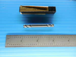 M.A. FORD 16119680 4 FLUTE STUB DOUBLE END MILL TOOLING MACHINIST TOOLMAKER TOOL
