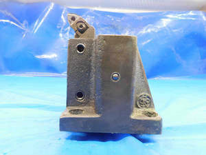 LATHE BOLT ON TOOL HOLDER BLOCK 1" SLOT OFFSET BOLT HOLES + KENNAMETAL WWLNR-164 - BT0684CG2
